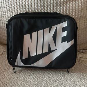 Black and Silver Nike Lunch Box